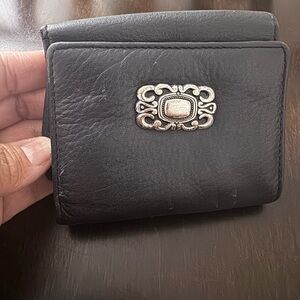 Fossil Black Leather Coin wallet